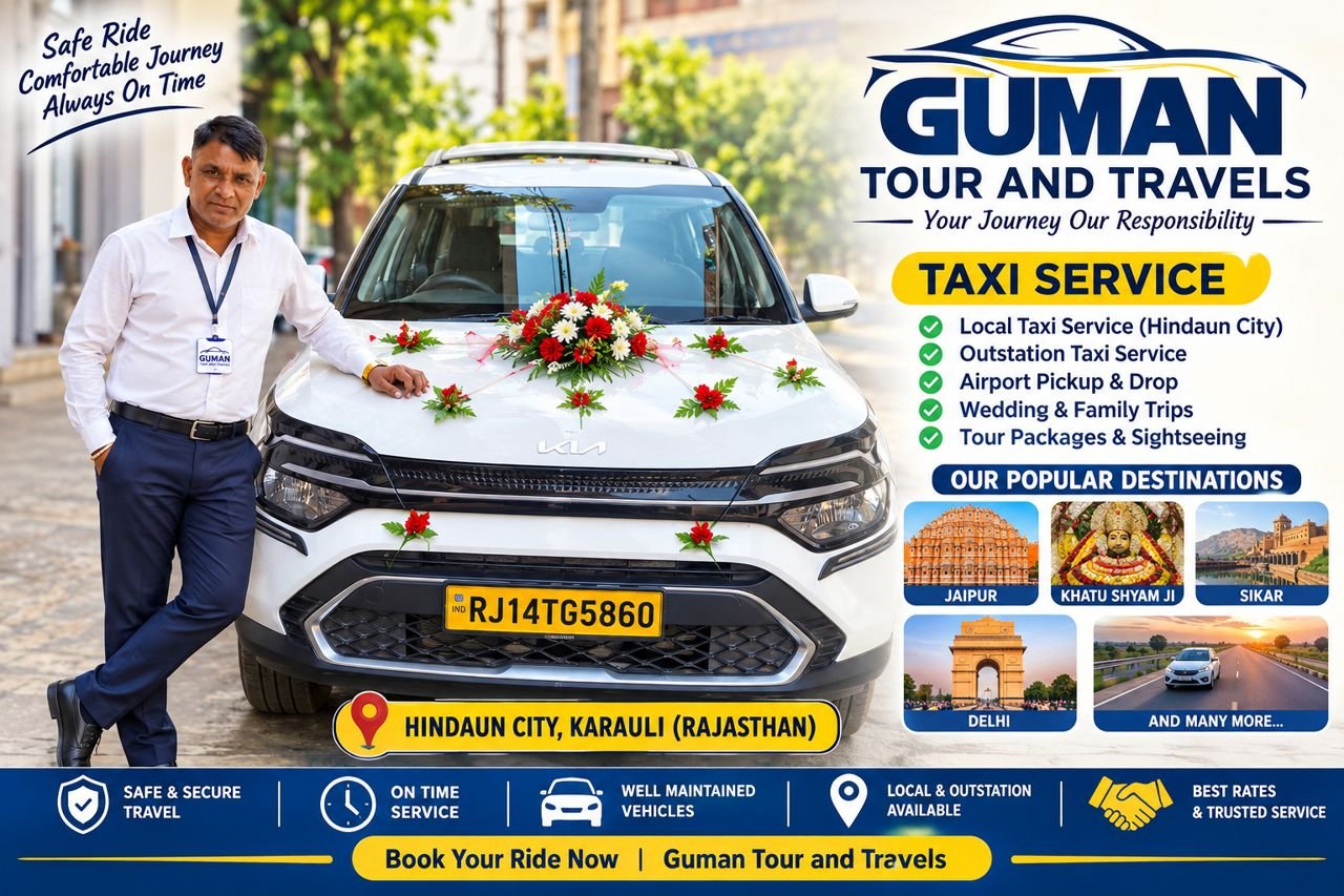 Guman Tour and Travels taxi