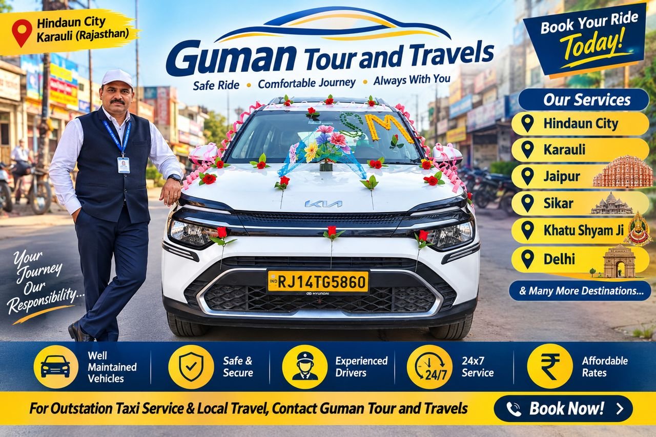 Guman Tour and Travels taxi